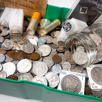 Monster Box Mixed Coin Lot (Vintage U.S. Coins) | LIQUIDATION SALE • $86.99