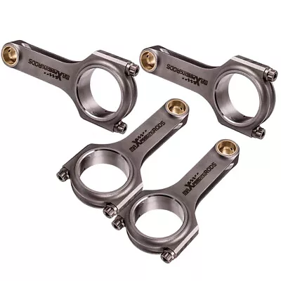 4x High Performance H-Beam Connecting Rods ARP Bolts For Civic D16z6 D16y7 D16y8 • $346.14