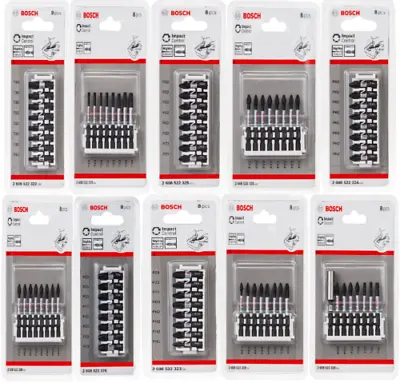 Bosch Impact Screwdriver Insert Bits Torx PZ2 PH2 PZ3 You Choose Bit Set Tip DIY • £7.95