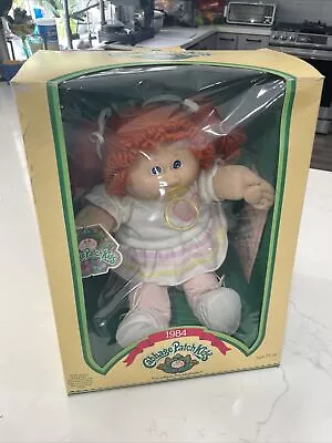 Vintage 1984 Cabbage Patch Kids Doll Marlena Elsa - In Original Box Coleco New • $99.99