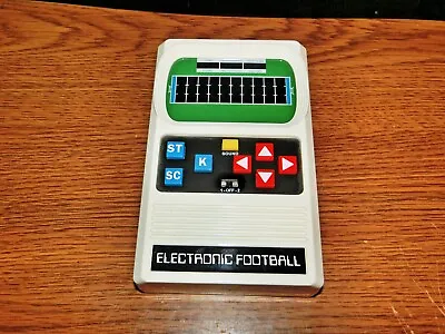 Vintage 2000 Mattel Classic Football Electronic Handheld Game • $26.95