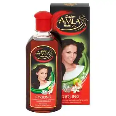 Dabur Amla Hair Oil Amla Cooling Oil For Long Shiny Hair Oil 200ml • $35.99