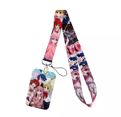 Bocchi The Rock! Anime Hitori Gotō Nijika Ryō Ikuyo Lanyard With ID Badge Holder • $7.99