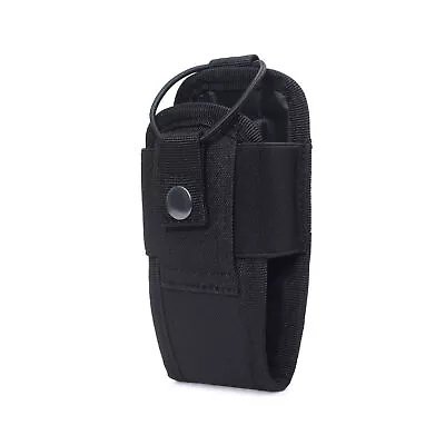 Tactical Molle Radio Walkie Talkie Pouch Waist Bag Outdoor Holder Pocket Holster • $7.95