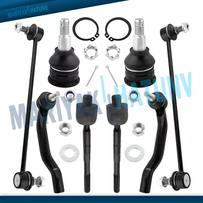 8 Piece Kit Tie Rod End Ball Joint Sway Bar Link Set For Honda Pilot Acura MDX • $48.80