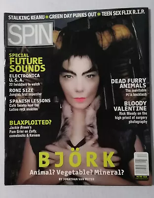 Spin Magazine (Dec 1997) Bjork Pam Grier Roni Size Green Day Keanu Reeves • $15.99