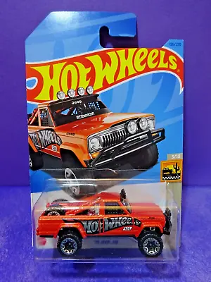 2023 HOT WHEELS '73 JEEP J10 In ORANGE. HW BAJA BLAZERS 3/10 Long Card • $6.99