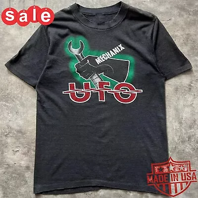 New UFO 80’s Mechanix Tour Gift For Fans Unisex S-5XL Shirt 1LU351 • $16.99