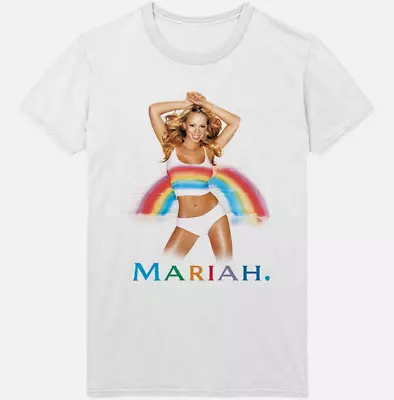 Mariah Carey T-Shirt Rainbow Butterfly All Size Gift For Men Women • $8.99