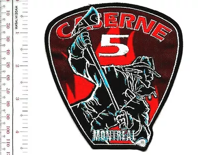 Montreal Fire Department Service D'Incendie Station 5 Caserne Ville-Marie Burrou • $10.99