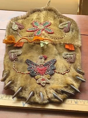 Native American Indian Medicine Bag Pouch. • $50000