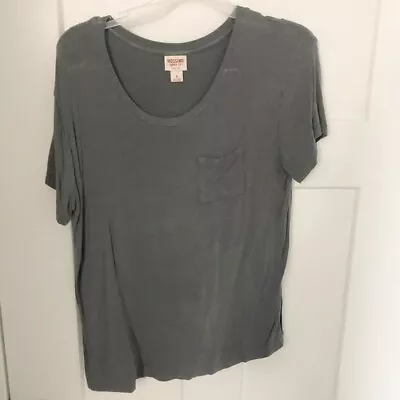 MOSSIMO Gray Front Pocket T Shirt SZ S • $7