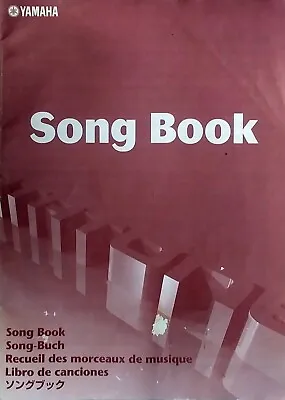 Yamaha Song Book For PSR Model Keyboards 98 Songs 72 Pages Original Yamaha Book • $34.25