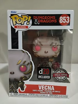 Dungeons & Dragons - Vecna Metallic Pop! Vinyl Figure With D20 Dice • $32