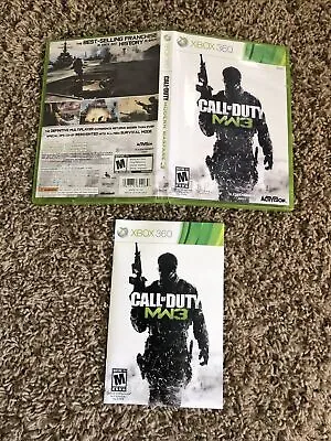$1.99 • Buy Replacement Case & Artwork! Call Of Duty Modern Warfare 3 Xbox 360 - NO GAME!!