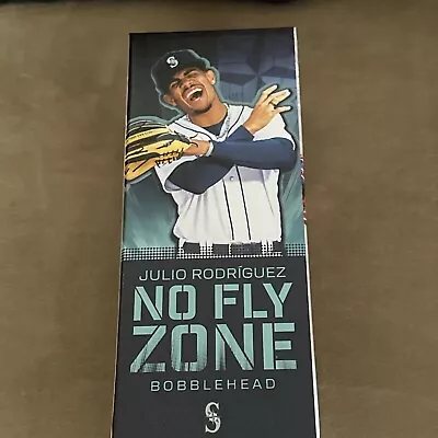 NO FLY ZONE JULIO RODRIGUEZ SEATTLE MARINERS BOBBLEHEAD Brand New 2024 • $39.99
