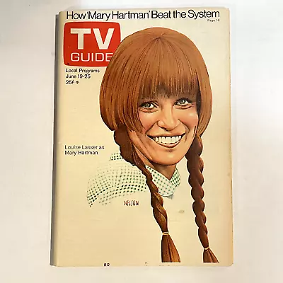 1976 TV GUIDE Louise Lasser Mary Hartman NY Metro Edition • $6.95