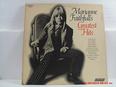 Marianne Faithfull-(lp)-greatest Hits - With  As Tears Go By  - London Mono-1969 • $28.99
