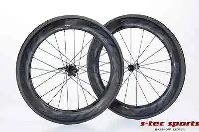 ZIPP 808 NSW Carbon Clincher Wheel Set 28  Wire Tires Wheel Set  • £1999.36