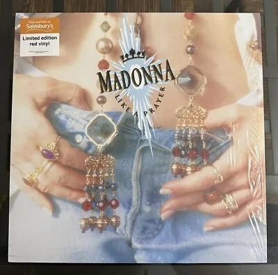 Madonna - Like A Prayer LP Red Vinyl Sainsbury’s Exclusive SEALED • $227.37