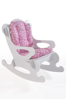 £104.68 • Buy Rocking Chair With Cushion-Nursery Rocker Chair-Rustik Chair For Kids