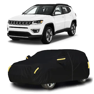 Full SUV Car Cover UV Protection Snow Dust Resistant For Jeep Compass Renegade • $34.99