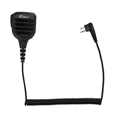 CP200D Waterproof Shoulder Speaker Mic 2 Pin Radio Microphone With 3.5mm Audi... • $39.80