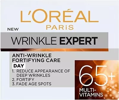 L'Oreal Wrinkle Expert Fortifying Care Day 65+ 50 Ml • £6.10