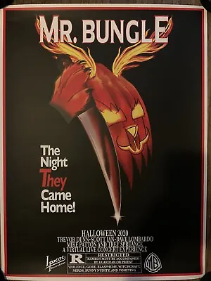 Mr Bungle Poster Halloween The Night They Came Home Mike Patton Faith No More • $199.99