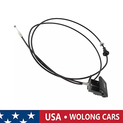 Bonnet Hood Latch Lock Release Cable Wire Black Fit For Mazda 3 2004-2009  • $46.80