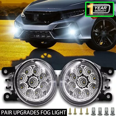 For 2005-2009 Ford Mustang Replacement Pair Upgrades Fog Lights Clear Glass Lens • $35