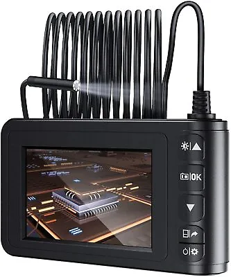 5M Meter Industrial Endoscope 4.3  LCD Waterproof Borescope HD Inspection Camera • $37.88
