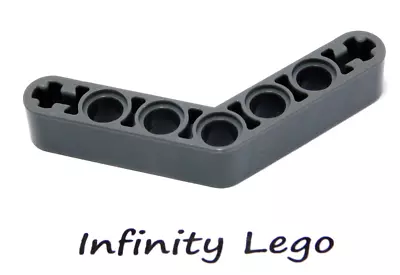 6 LEGO Technic Dark Bluish Grey Beam Bent 4 X 4 With Holes Lift-arm 32348 42165 • $7.50