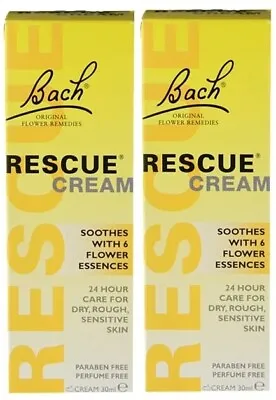 £8.99 • Buy Nelsons Bach Rescue Remedy Cream (2 X 30ml)