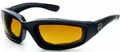 3 PAIR COMBO CHOPPERS Padded Wind Resistant Sunglasses Motorcycle Riding Glasses • $19.96