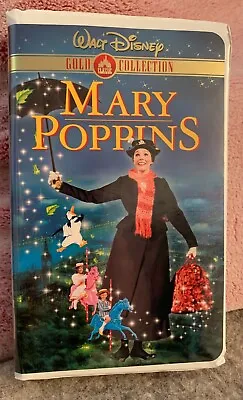 Mary Poppins Gold Collection Walt Disney VHS Julie Andrews Dick Van Dyke • $3.87