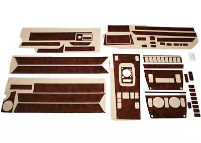 Wood Look Dash Trim Kit For Mercedes E Class W124 1985-1996 Auto Interior Panel • $90.40