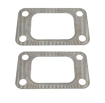 2 X Pack Garrett T4 Turbo Inlet Flange Gasket 4 Bolt 304 Stainless Steel USA New • $7.95