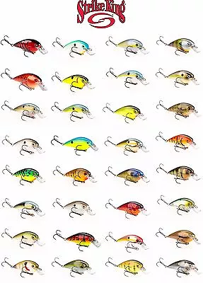 Strike King KVD 2.5 Square Bill Silent Crankbait Lure - Select Color(s) • $5.99