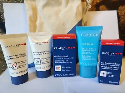 £16.99 • Buy Clarins Mens Gift Set Brand New.BARGAIN PRICE.GREAT SET FOR PRESENTS.