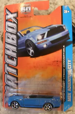 Matchbox 2012 Ford Shelby Gt 500 Convertible 1:64 Scale *new* • $4.99