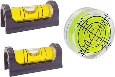 3PCS Magnetic Bubble Spirit Level Small Leveling Measuring Layout Tools • $3.99