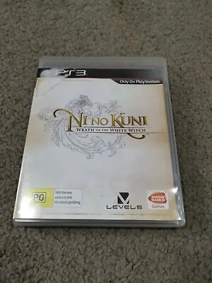 Ni No Kuni Wrath Of The White Witch PS3 - Complete • $16.99