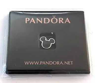 $36 • Buy RETIRED Genuine Authentic Pandora Disney Mickey Icon Petite Charm 796344EN16