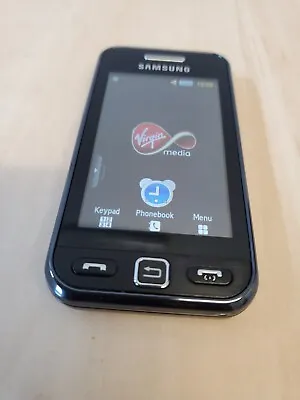 Samsung GT S5230 - Noble Black (Virgin) Mobile Phone  • £12.99