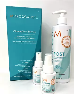 Moroccan Oil ChromaTech Service Stylist Kit - 2 X Prime - 1 X Post • $26