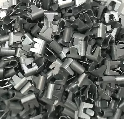 £11.99 • Buy 250 Small Wire Mesh Clips Cage Making, Fencing, Mesh Panels Clips Aviary Mesh