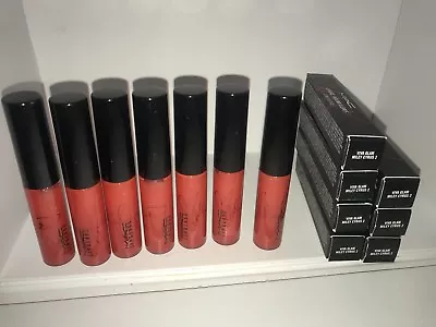 7x MAC  LIPGLASS VIVA GLAM  MILEY CYRUS 2 - BNIB • $89