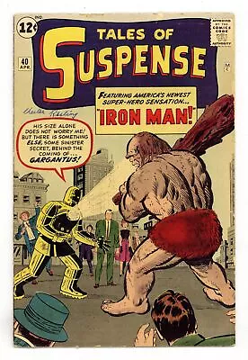 Tales Of Suspense #40 VG- 3.5 1963 • $550