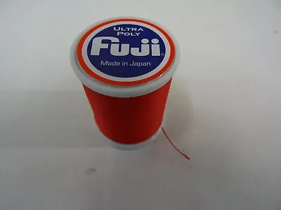 Fuji Fishing Rod Whipping Thread Ultra Poly RED 100m Spools. • £6.99